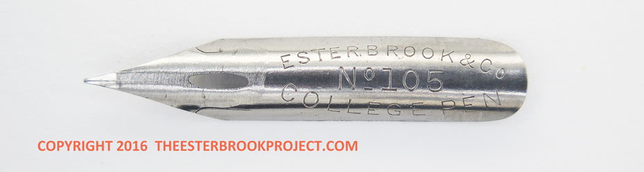 esterbrook 105 college pen